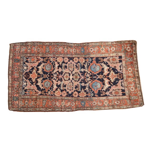 Antique Kurdish Rug - 3'4" x 6'6" For Sale