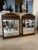 Wood Neoclassical-Empire Style Faux Tortoise Shell Mirrors - a Pair For Sale - Image 7 of 7
