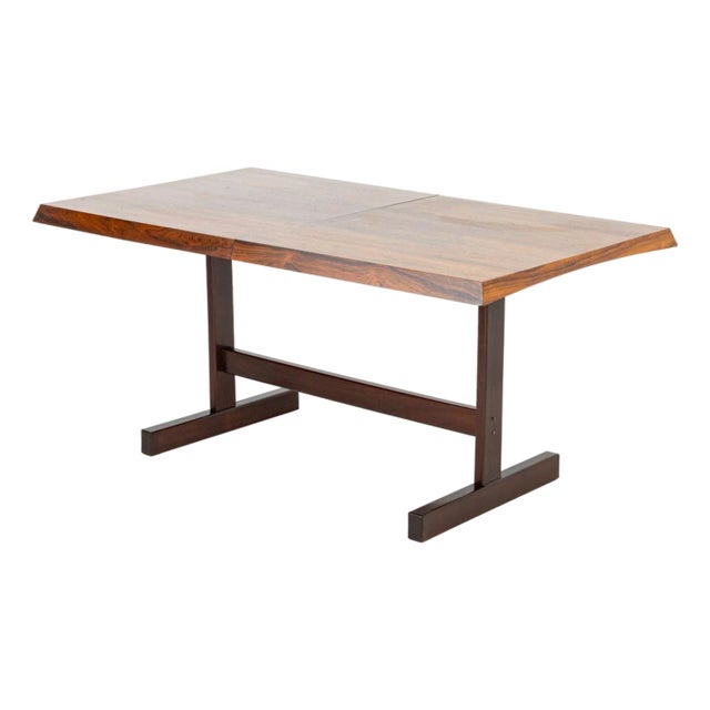 Mid-Century Modern Rosewood Dining Table For Sale