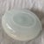 1950s Vintage Murano Glass Alfredo Barbini Bullicante White Cased Glass With Gold Aventurine Flecks 2.4 LBS For Sale - Image 5 of 5