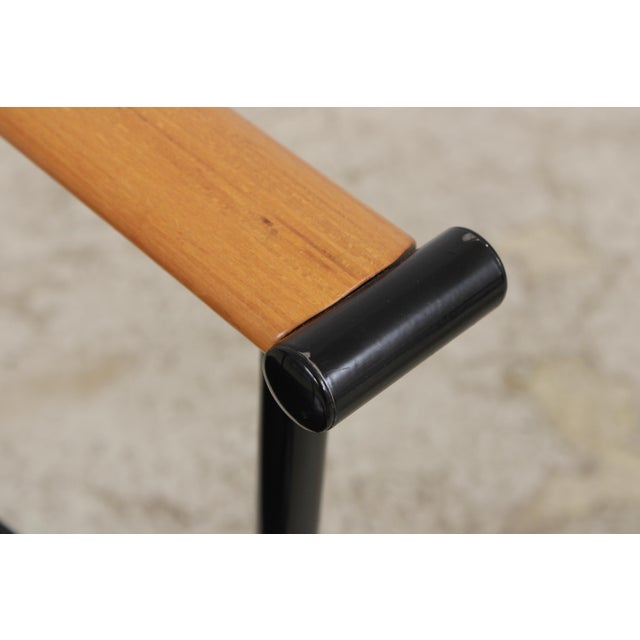 Arrbem Set of 4 Stiletto Arm Dining Chairs For Sale - Image 10 of 17