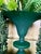 English Large 1980s Spanish Artisan Green Glass Centerpiece Bowl For Sale - Image 3 of 12