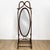 Curved Wooden Psyche Mirror, 1960s For Sale - Image 15 of 15