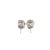 Classic, bold, and full of sparkle—these diamond stud earrings feature 3.03 total carats of round brilliant diamonds in...