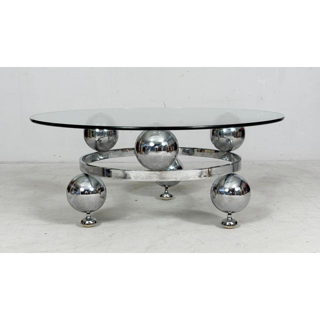 Vintage Space Age Coffee Table, Germany, 1970s For Sale - Image 6 of 12