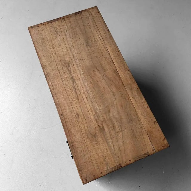 Traditional Japanese Tansu Storage Cabinet, 1920s For Sale - Image 9 of 10