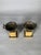 Charles X Style Mantelpiece Set with Horse Clock and Pair of Casseroles For Sale - Image 9 of 12