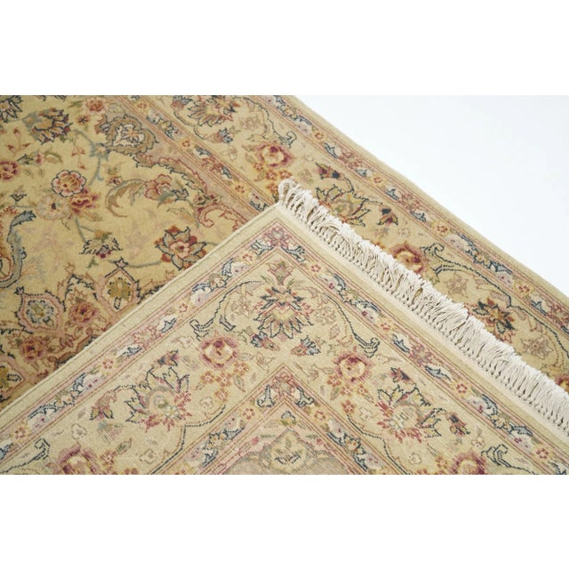 Pak Persian Tabriz Design Rug 3'9'' X 5'9'' For Sale - Image 10 of 11