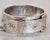 Antique Victorian Sterling Silver Aesthetic Belt Buckle Bangle, 1885 For Sale - Image 3 of 18
