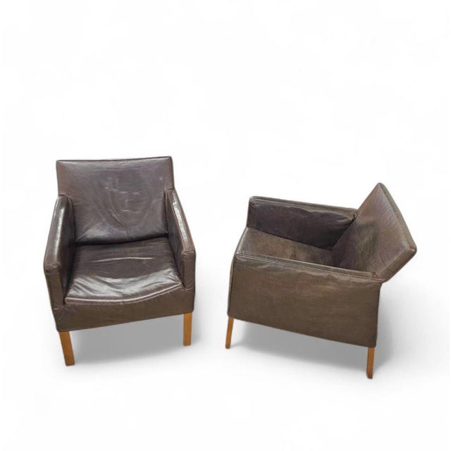 Coppola Lounge Chair with Flexible Backrest by Gerard Van Den Berg, Set of 2 For Sale - Image 10 of 10