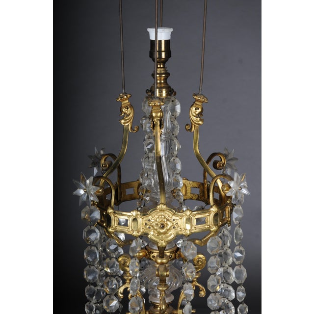 Antique Napoleon III Floor Lamp in Bronze For Sale - Image 4 of 18