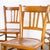 French Blonde Farmhouse Dining Chairs, 1950s, Set of 4 For Sale - Image 9 of 18