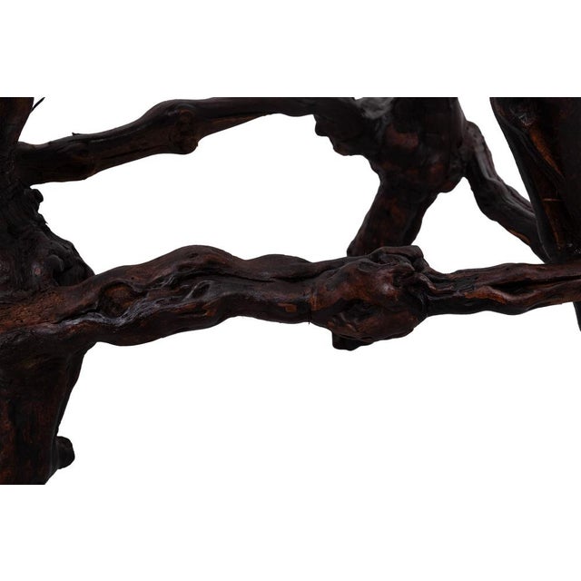 Vintage French Twisted Grape-Vine Roots Bar Stools, 1960s, Set of 2 For Sale - Image 10 of 11