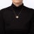 Stylish and finely detailed pre-owned Van Cleef & Arpels diamond button 'Boutonniere' necklace crafted in 18 karat yellow...