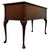 Antique English Mahogany Writing Table, 1920 For Sale - Image 9 of 12