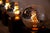 Glass Space Age Silver Table Lights from Philips, 1960s, Set of 4 For Sale - Image 7 of 8