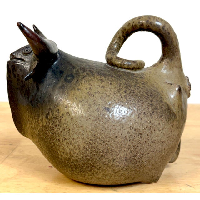 Jorge Mealha (1934–2021) Sculptural Steer / Bovine Form Portugal, late 20th C. For Sale - Image 13 of 16