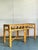 Vintage Boho Bamboo and Burlwood Console Table For Sale - Image 4 of 8