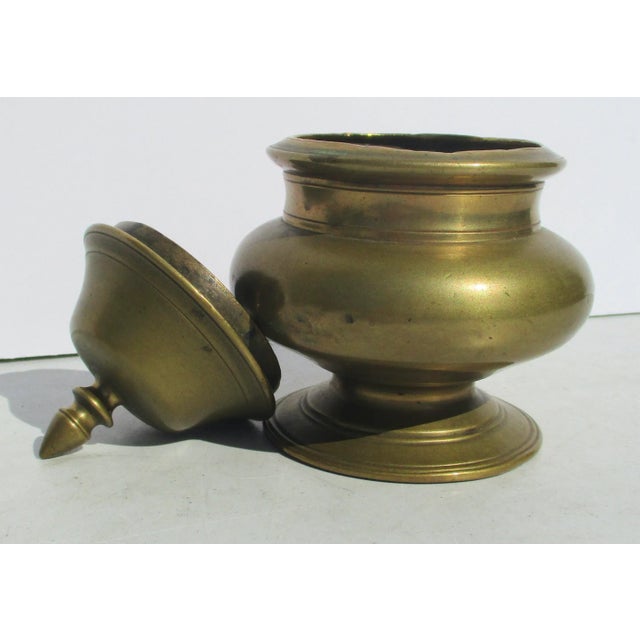 1920s Nepali Bronze Ginger Jar Antique For Sale - Image 5 of 8