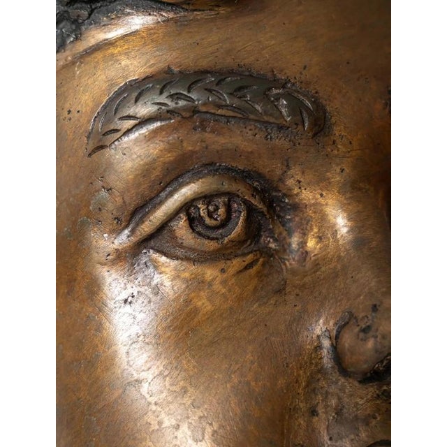 Large Bronze Statue of Cupids Carrying a Torch For Sale - Image 18 of 18