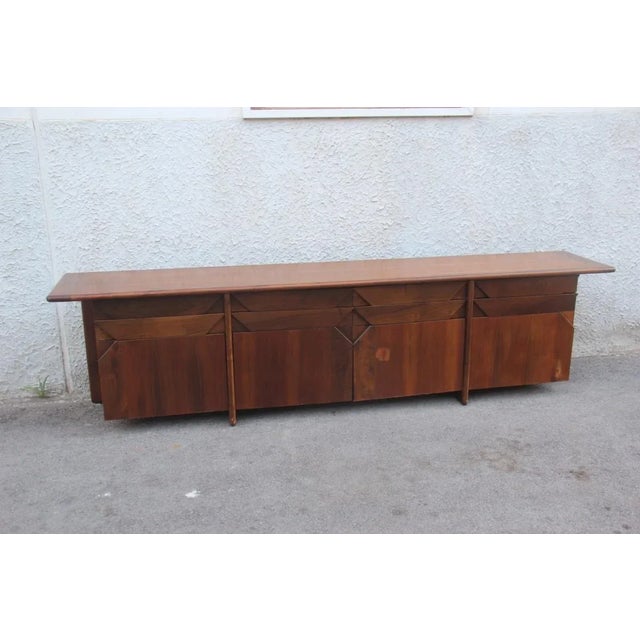 Mid-Century Walnut Sideboard by Ammanati & Vitelli for Catalano, 1960s For Sale - Image 17 of 17