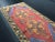 Red Red Orange and Yellow Faded Oushak Turkish Traditional Vintage Tribal Area Rug For Sale - Image 8 of 11