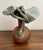 F. Silviy Signed Italian Art Glass Vase – Sculptural Pâte De Verre & Patinated Metal – Attributed to Murano, Venice Italy – 20th Century For Sale - Image 13 of 15