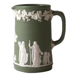 Wedgwood Jasperware Pitcher in the Neoclassical Style For Sale