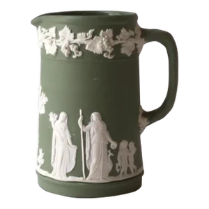 Wedgwood Jasperware Pitcher in the Neoclassical Style