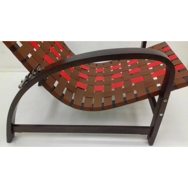 Art Deco Adjustable Armchair by Jindřich Halabala, 1930s For Sale - Image 8 of 14