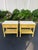 Pair of Faux Bamboo Thomasville Allegro Nightstands or side tables. These hard to find pair are from the classic Allegro...