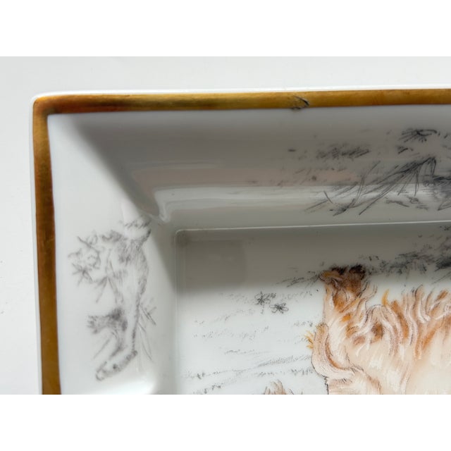 Hermès Vintage Decorative Dog Ashtray from Hermès Paris, France For Sale - Image 4 of 8