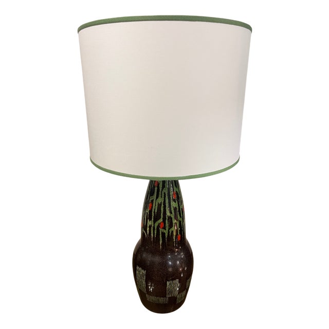 Italian Ceramic Desk Lamp from San Polo, Venice, Italy, 1950s For Sale