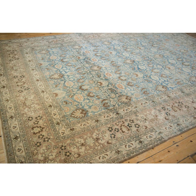 Textile Vintage Distressed Khorassan Carpet - 8'8" X 12'3" For Sale - Image 7 of 14