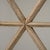 Gold Pair Of Oak Panel Mirrors For Sale - Image 8 of 10
