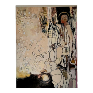 48 X 36 Inches Abstract Oil Painting by Lynn Christian. Title: Etoile. 2025