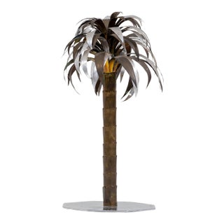 1970s Decorative Palm Tree Sculpture For Sale