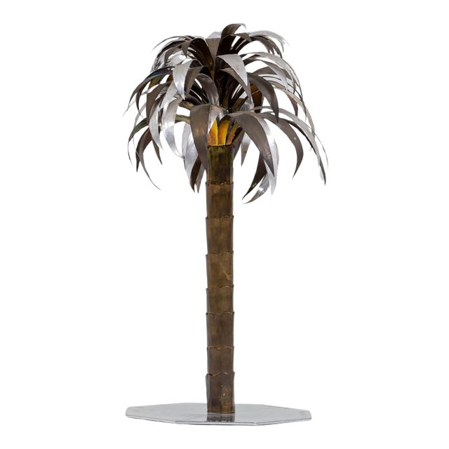 1970s Decorative Palm Tree Sculpture For Sale