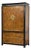 Vintage Burlwood Gentleman's Chest Armoire by Raymond Sobota For Sale