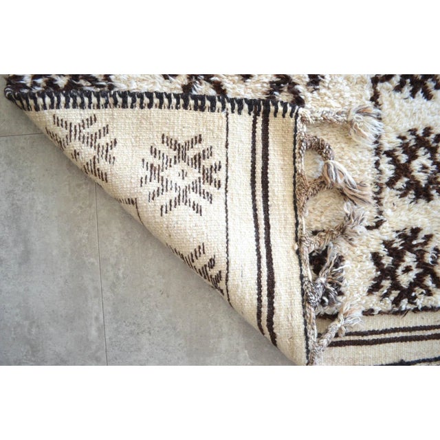 Hand-Knotted Turkish Runner Rug . Tribal Extra Long Runner Rug - No Dyes - 2′11″ × 14′12″ For Sale - Image 12 of 13