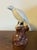 Antique 19th Century Japanese Meiji Porcelain Figure of a Hawk For Sale - Image 13 of 14