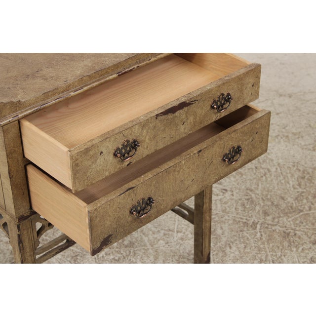 Wood Pair of Hickory Chair Thomas O'Brien 2 Drawer Nightstands For Sale - Image 7 of 18