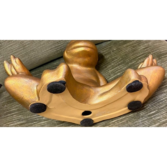 Vintage Ceramic Meditating Frog For Sale In New York - Image 6 of 6