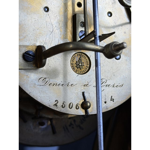 Gilt Bronze Mantel Clock, 1850s For Sale - Image 13 of 15