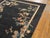 Early 20th Century 1920s Black Floral Antique Chinese Art Deco Rug 5'7" X 8'4" Knotted Wool Carpet For Sale - Image 5 of 6