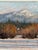 Tan Barbara Jaenicke Snow Covered Landscape in Pastels, Signed For Sale - Image 8 of 12