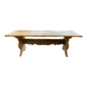 French Bleached Dining Table