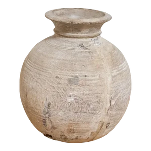 Old Handcarved Pot-Naira