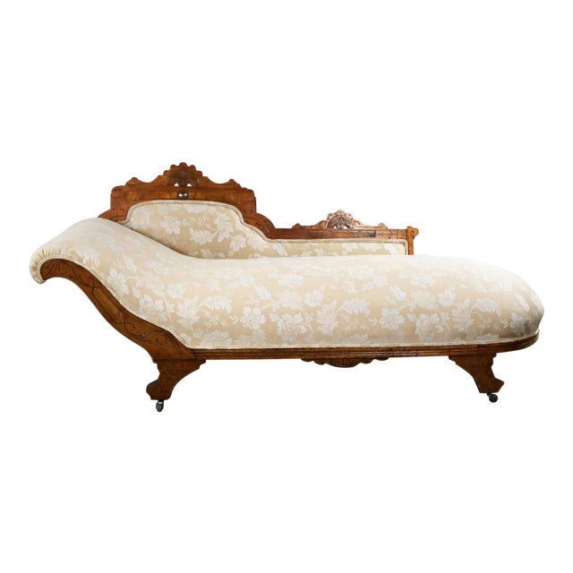Eastlake Victorian Recamier Daybed Chaise Fainting Couch Chairish