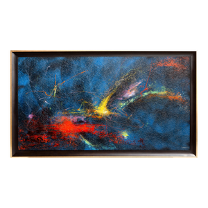 Systema Solar, Signed Oil Painting by Leonardo Nierman